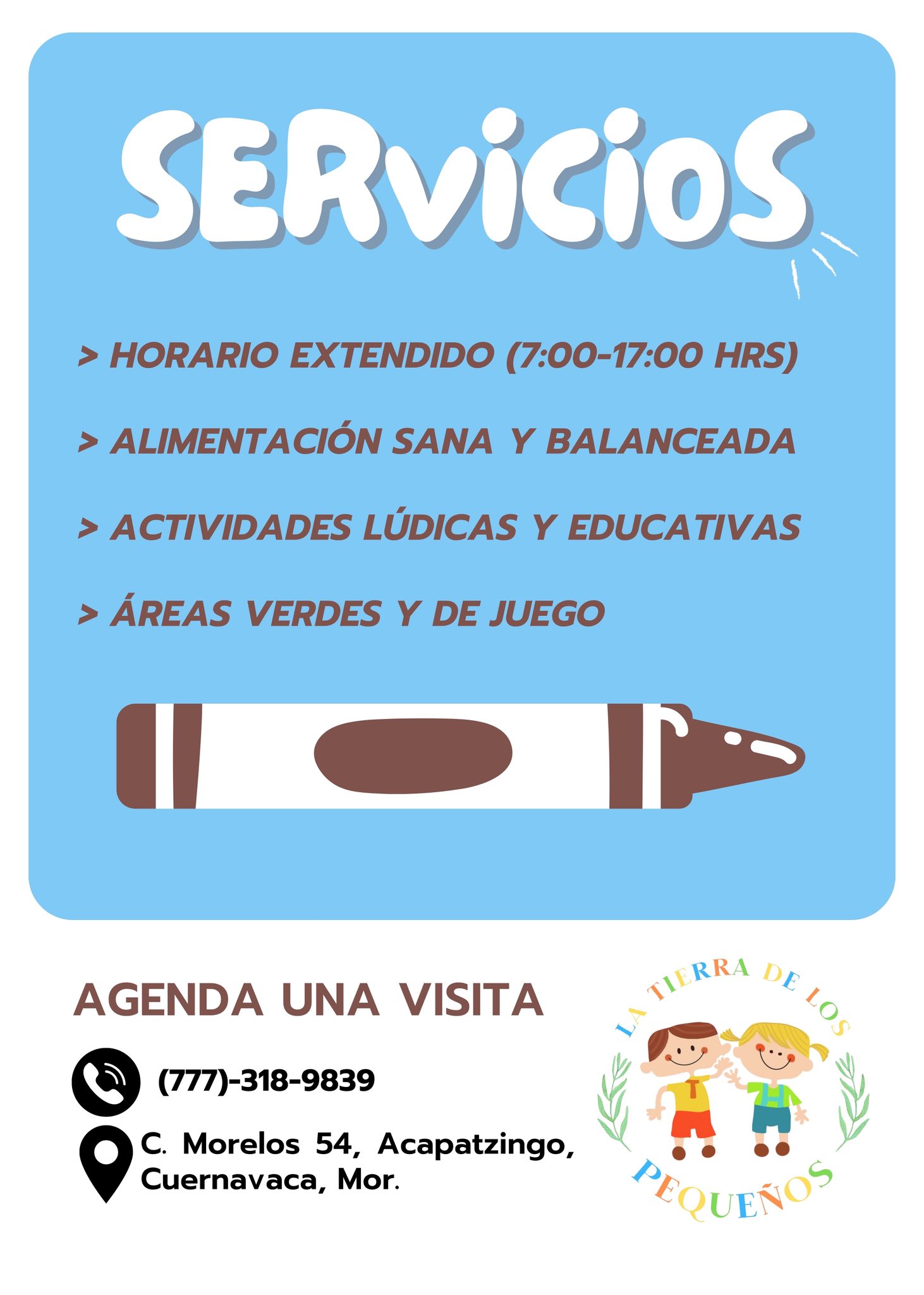 Servicios de La Tierra de los Pequeños